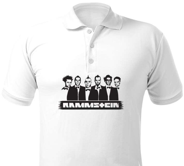 Майки, футболки поло  Rammstein