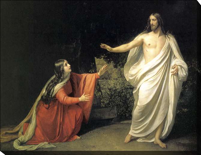Картины Явление воскресшего Христа Марии Магдалине