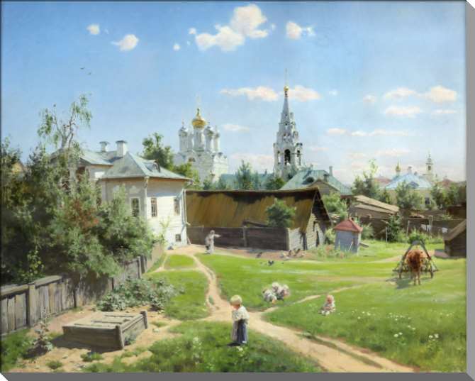 Картины Moscow Courtyard