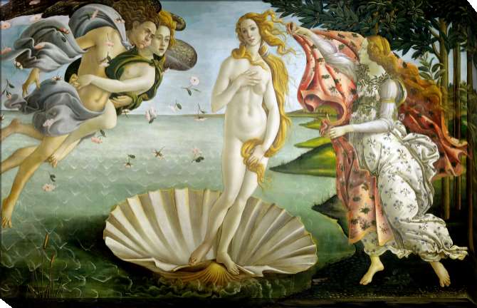 Картины Рождение Венеры