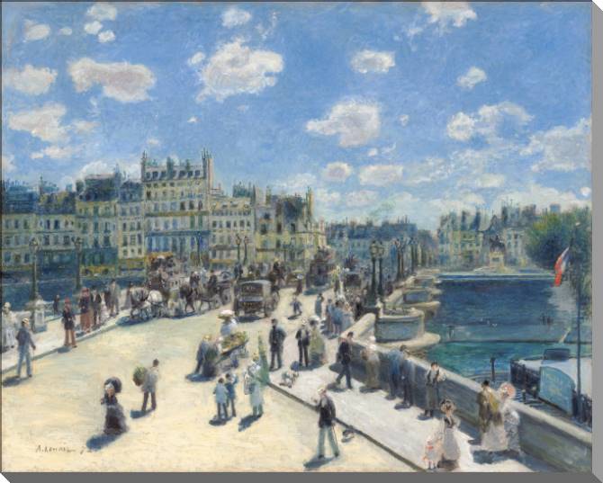 Картины Pierre Auguste Renoir Le Pont-Neuf, Paris