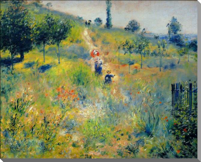 Картины Pierre Auguste Renoir Path Leading through Tall Grass