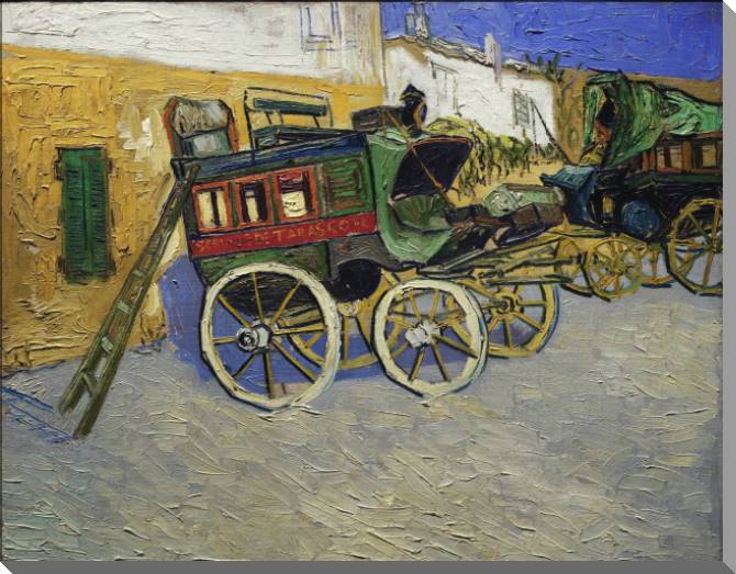 Paintings Vincent Van Gogh The Tarascon Diligence