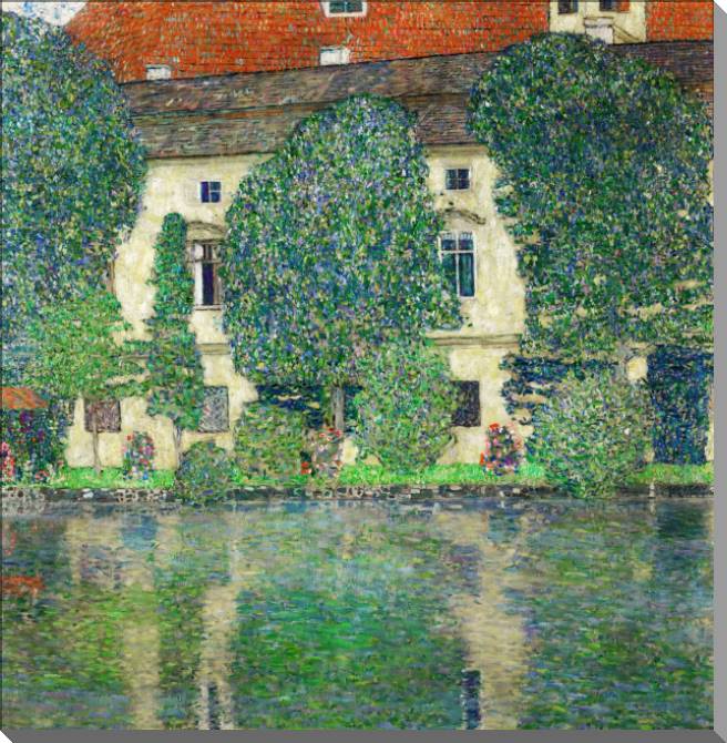 Paintings Gustav Klimt Schloss Kammer on the Attersee III
