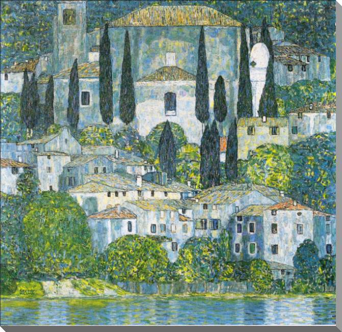 Картины Gustav Klimt Church in Cassone