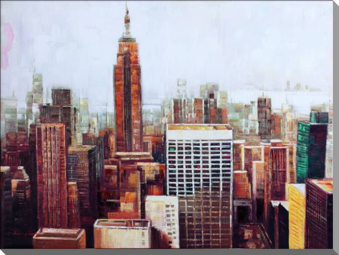 Картины New York skyscrapers