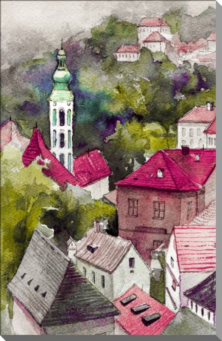 Картины Czech city