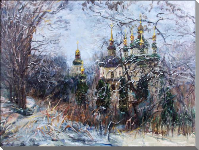 Картины Church in winter