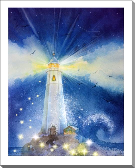 Картины The lighthouse and constellation