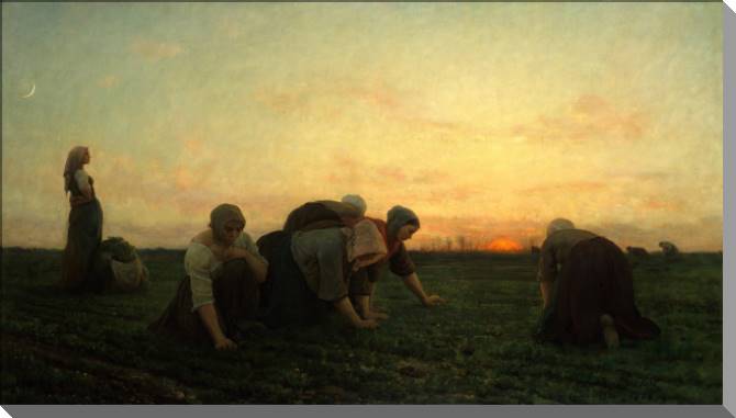 Paintings Weeding (Jules Breton)