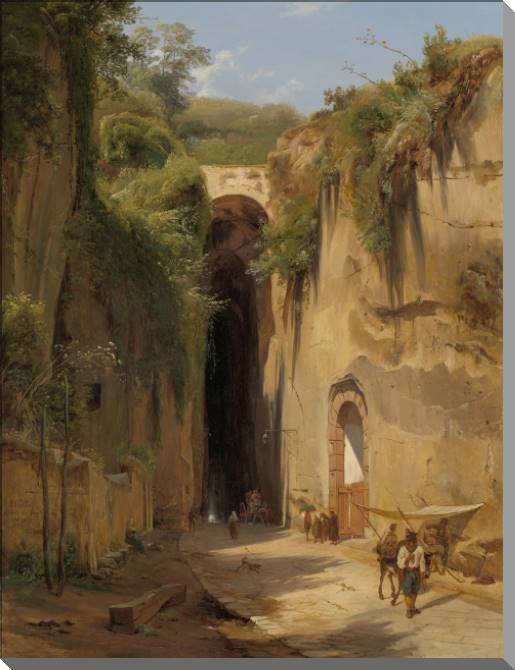 Картины Grotto of Naples in Naples (Anton Smink Pitloo)