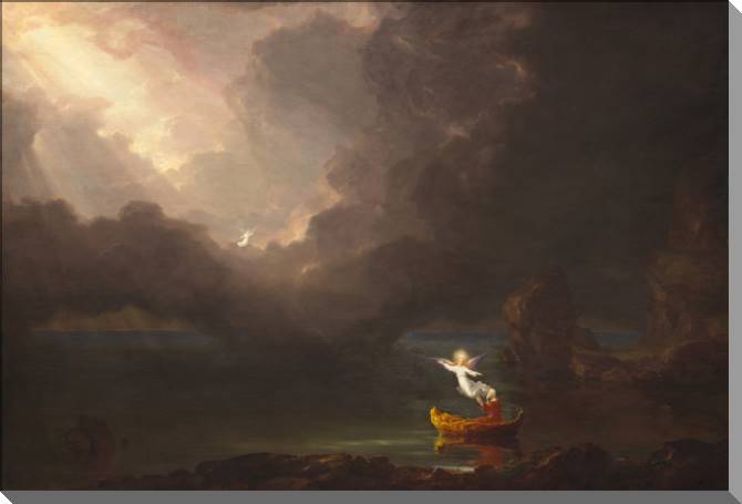 Paintings The journey of life: old Age (Thomas Cole)