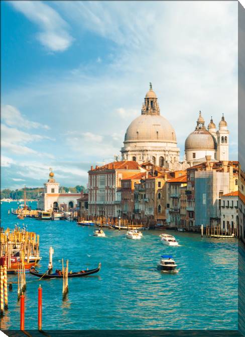 Купить и печать на заказ Картины Вид на Гранд-канал, Венеция