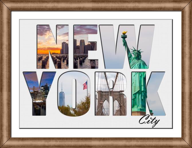 Купить и печать на заказ Репродукции картин New York