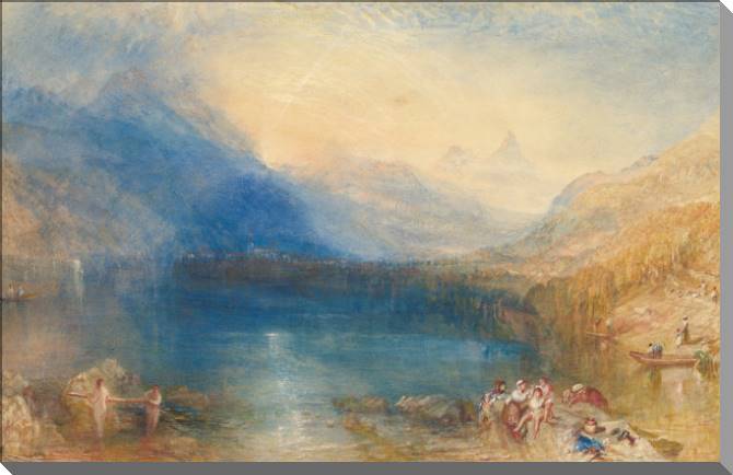 Paintings Lake Zug (William Turner)