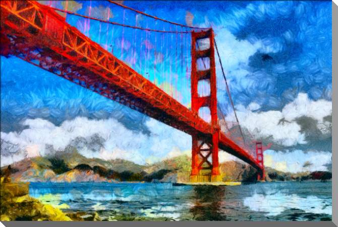 Картины San Francisco Golden bridge