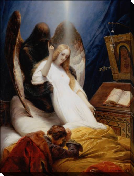 Купить и печать на заказ Картины Ангел смерти