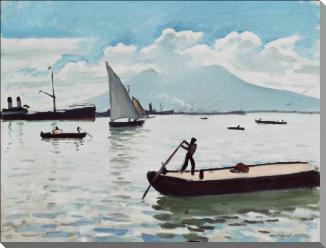 Купить и печать на заказ Картины Неаполитанский залив (Альбер Марке)