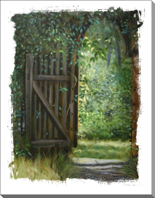 Картины Garden gate